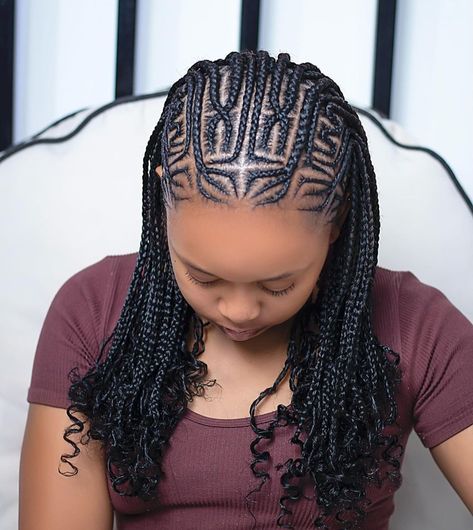 Straight Back Hairstyles With Curls, Zigzag Cornrows Braids For Black Women, Fulani Braids Zig Zag, Corn Row Rasta Braids, Cornroll Rasta Braids, Rasta Braids Hairstyles, Zig Zag Cornrows Braids, Cornrow Zig Zag, Cardi B Braids Cornrows