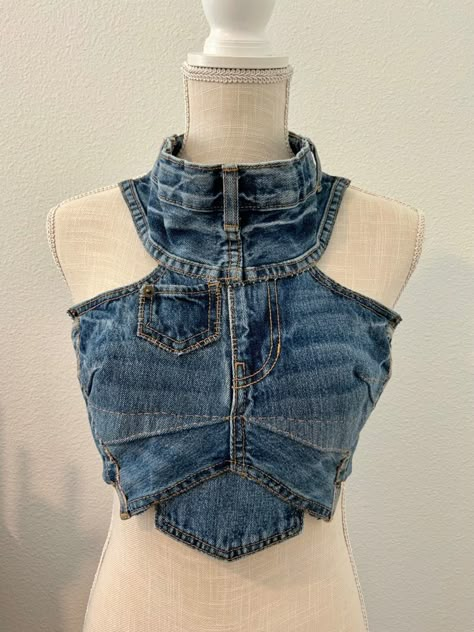 Jeans Casual Outfit, Casual Outfit Summer, Denim Diy Clothes, Ropa Upcycling, Summer Outfits Casual, Reworked Denim, Casual Outfit Ideas, Upcycle Clothes Diy, Outfit Autumn