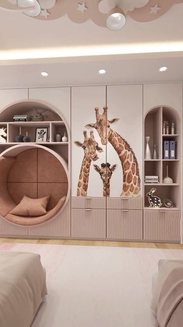 Amazing Kids Bedrooms, Attic Bedroom Ideas For Kids, Luxury Kids Bedroom, Cool Kids Bedrooms, Baby Room Lighting, Babies Room, Modern Kids Bedroom, Monochrome Interior, Modern Kids Room