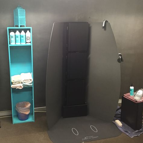 Diy Spray Tan Booth, At Home Spray Tan Business, Spray Tan Business Equipment, Spray Tan Equipment, Spray Tan Tent, Spray Tan Booth, Spray Tan Artist, Spray Tan Room, Spray Tan Machine