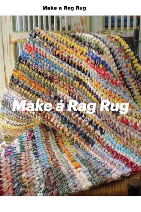 Braided Rag Rug Diy, Make A Rag Rug, Jelly Roll Rugs, Crocheted Rugs, Rugs Pattern, Rag Rug Diy, Homemade Rugs, Making Rugs, Rugs To Make