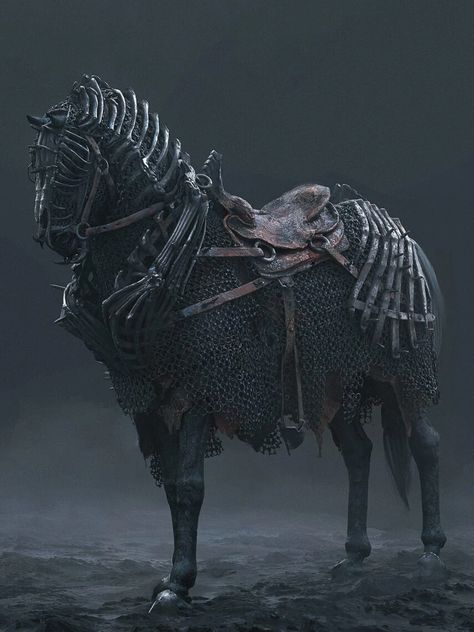 The Witcher Season 3, Geralt And Ciri, Medieval Horse, The Witcher Wild Hunt, Horse Armor, Fantasy Horses, Alien Creatures, Wild Hunt, Creature Concept