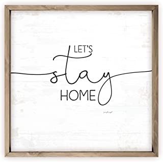 Let’s Stay Home Sign, Lets Stay Home Sign, Kitchen Wall Hangings, Sunflower Kitchen, Living Room Redo, Lets Stay Home, Rustic Wood Walls, Room Redo, Home Sign