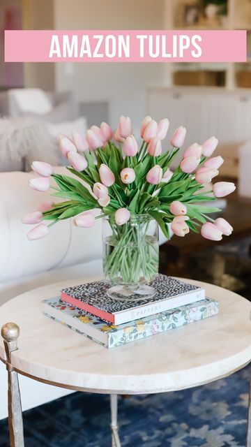 Brittany | Home Decor & Style on Instagram: "These Amazon Faux Tulips are so realistic looking....They even FEEL REAL! @ahillcountryhome recently shared this tip and inspired me to do the same! Definitely go check out her page because she has fabulous interior design taste! 💗 SHOP these tulips by clicking the LINK IN BIO, LikeToKnow.it/FiveFootFeminine #amazonfinds #amazonhome #springhomedecor #tulips #amazonprime #homedecor" Faux Tulips, Home Decor Style, Spring Home Decor, Wooden Furniture, Home Decor Styles, Inspire Me, Tulips, Link In Bio, Sweet Home