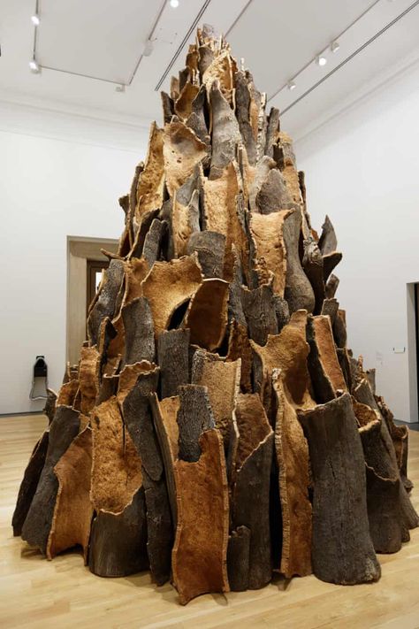 'I hope people will find it joyful': David Nash exhibition opens in Cardiff | Art and design | The Guardian Andy Goldsworthy, Wood Sculptures, Antony Gormley, Sand Crafts, Harry Potter Crafts, Marble Sculpture, Top Crafts, Fun Craft, Mason Jar Crafts