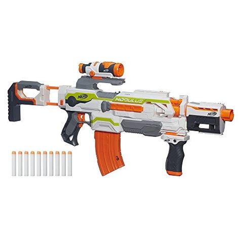 The Top Ten Coolest Nerf Guns Nerf are a huge household name thanks to their amazing safe toy gun design. Your child can really practice their aim and play fight, without risking injury, thanks to the air-propelled safe foam bullets. And the cool designs are really a plus. Nerf guns take sci fi weapons and […]  #BestNerfGuns, #BestNerfGunsForKids, #BestSellingNerfGuns, #KidsNerfGuns, #NerfGunsForKids, #NerfNStrike, #TheTopTenCoolestNerfGuns Darts Outdoor, Nerf Accessories, Nerf Toys, Banana Clip, Toys R Us, Outdoor Toys, Outdoor Play, Toys For Boys, Dart