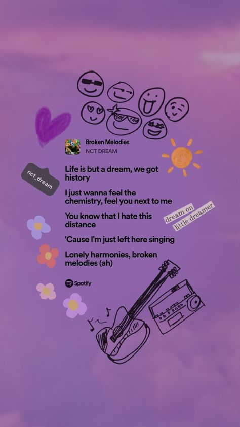 Purple aesthetic wallpaper lyrics broken melodies by NCT dream kpop Svt Lyrics Wallpaper Aesthetic, Seventeen Song Lyrics Wallpaper, Nct Lyrics, Nct Purple Aesthetic Wallpaper, Aesthetic Wallpaper Lyrics, Seventeen Wallpaper Aesthetic Lyrics, Broken Melodies Nct Dream, Nct Quotes Lyrics, Nct Dream Lyrics Wallpaper