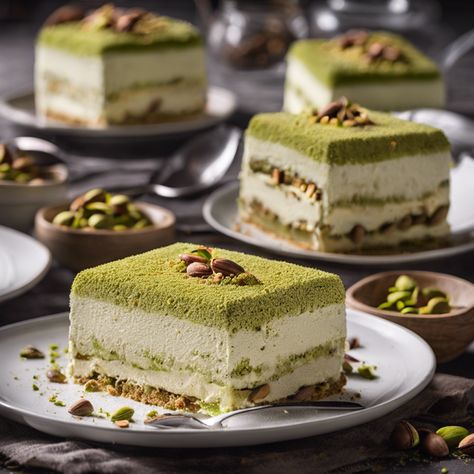 PISTACHIO TIRAMISU: A TWIST ON A CLASSIC - Cooking Italians Pistachio Tiramisu Recipe, Pistachio Tiramisu, Best Tiramisu Recipe, Pistachio Dessert, Pistachio Cheesecake, Pistachio Recipes, Tiramisu Dessert, Stanley Tucci, Mascarpone Cream