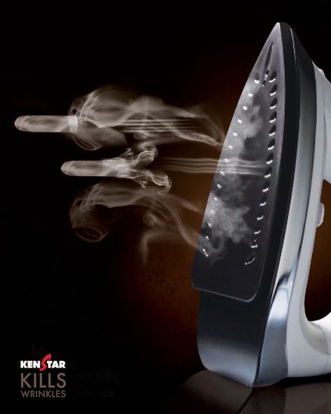 Steam Press, Handheld Steamer, Creative Poster, Steam Iron, Print Ad, Print Ads, Steam, Pure Products