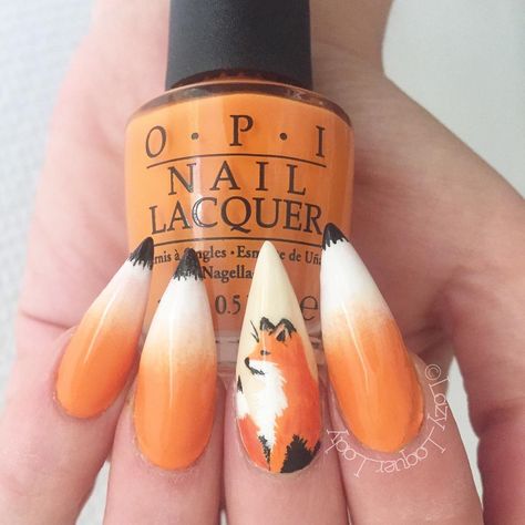 Say hello to mr. Fox! Fox nails for #glamnailschallengesept 🦊 Using:🦊 OPI- No tan lines, Orange you stylish, Angel with a leadfoot & Black onyx.#autumnnails #gradientnails #handpaintednails #nails #nailart #nails💅 #nailsofinstagram #nailpolish #nailsaddict #nailfie #nailjunkie #nailsonfleek #nailsoftheday #naildesigns #nailporn #nailaddict #nailsnailsnails #nail2inspire #naillove #nailartoohlala #nailstyle #nailfashion #nailartswag #nailpromote #nailfeature #opiobsessed No Tan Lines, Maroon Nail Designs, Fox Nails, Fancy Nail Art, Fake Nails Designs, Maroon Nails, Nail Drawing, Fall Nail Trends, Glamour Nails