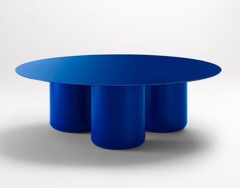 Blue Coffee Tables, Cantilever Dining Chair, Sight Unseen, Blue Table, Pink Ceramic, Motivational Art, Modern Times, Design Week, Illustrations And Posters