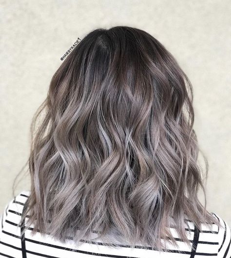 Balyage Hair, Baylage Hair, Ash Hair, Ash Brown Hair, Brown Hair Balayage, Ombre Hair Color, Hair Color Balayage, Hair Inspiration Color, Ash Blonde