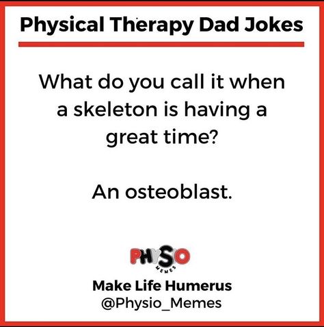 Physical Therapy Jokes, Therapy Jokes, Physical Therapy Humor, Medical School Humor, Cna Week, Pta Shirts, Medical School Quotes, Month Ideas, Therapy Humor