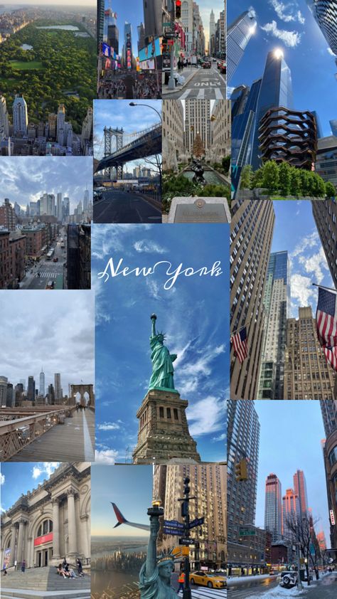 🗽🗽 New York Wallpaper, Us When, New York Aesthetic, New York Life, New York City Travel, Nyc Trip, Dream City, Travel Images, Online Group