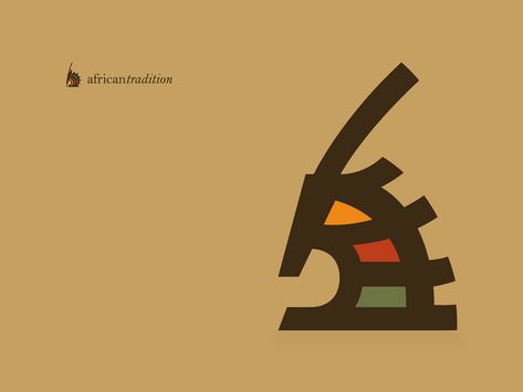 African Tradition by Helvetic Brands® on Dribbble Afrocentric Graphic Design, Zaouli Dance, African Branding, African Graphic Design, Africa Logo, Afro Design, Traditional Branding, African Logo, Africa Art Design