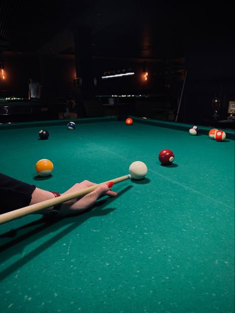 Billiard Couple, Couple Playing Pool, Valeria Core, Billiards Aesthetic, Al Jackson, Playing Pool, Aesthetic Writing, Couple Laughing, From Here To Eternity