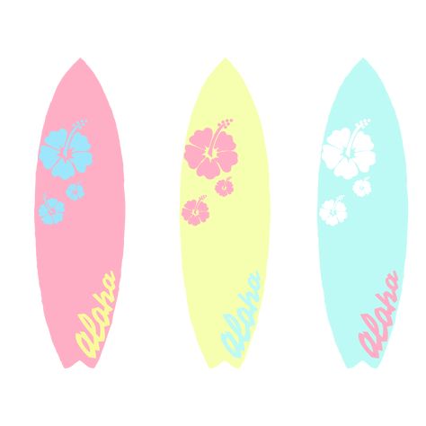 Surfboard Drawing, Surfboard Stickers, Surfboard Painting, Groovy Flowers, Wake Ideas, Cute Summer Wallpapers, Location Icon, Marjolein Bastin, Malibu Barbie