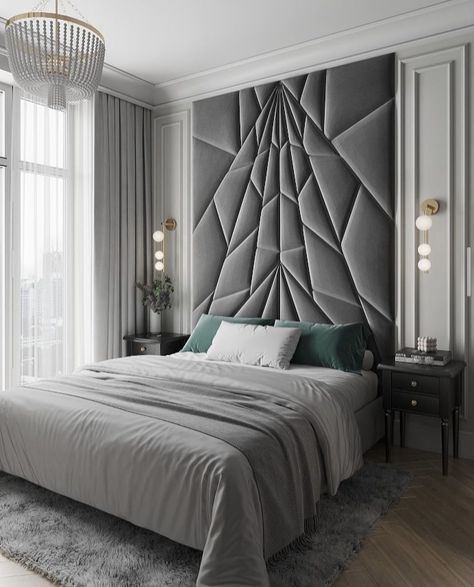 Bord Design, Luxury Ceiling Design, Coffee Table Design Modern, Feature Wall Bedroom, Bedroom Master, Luxurious Bedroom, Queen Mattress Size, King And Queen, Room Design Bedroom