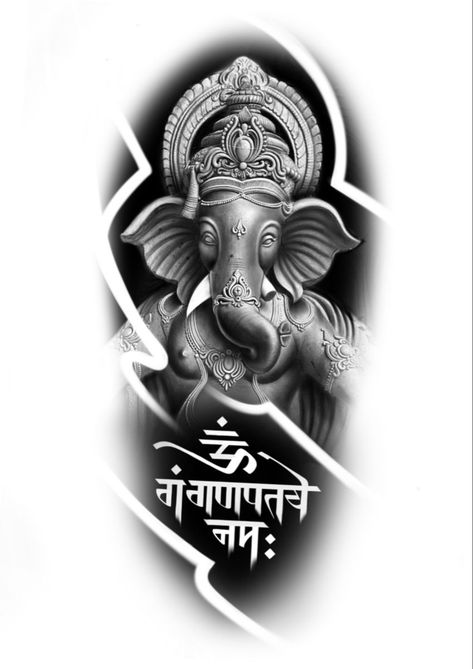 Lord Ganesh Tattoo Designs, Ganapati Tattoo Design, Ganapati Tattoo, Lord Ganesha Tattoo Design, Lord Ganesh Tattoo, Ganesh Tattoo Design, Ganesha Tattoo Sleeve, Lord Ganesha Tattoo, Ganesh Tattoos