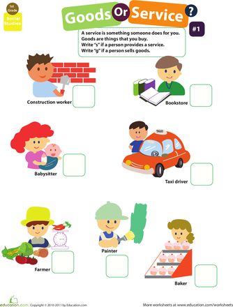 Worksheets: Goods and Services #1 (Lilys homework) Goods And Services Worksheet, Social Studies Lesson Plans, Senior Games, Kindergarten Social Studies, Homeschool Social Studies, Social Studies Worksheets, Social Studies Activities, Social Studies Lesson, Free Lesson Plans