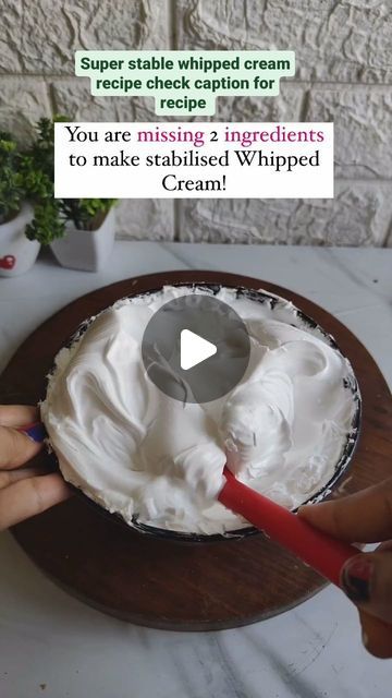 Whipped Cream Cake Design, Stable Whipped Cream Frosting, Stable Whipped Cream, Whipped Cream Cakes, Stabilized Whipped Cream, Thank Me Later, Cake Blog, Cake Toppings, Cream Cake