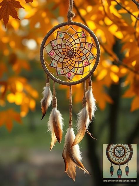 A vintage fabric dreamcatcher adds a unique, artistic touch to your fall decor, capturing the essence of bohemian style. By intertwining vibrant patterns with rich textures, this piece not only enhances your space but also promotes sustainability. Discover how to create one that reflects your personal style and values. #dreamcatcher #homedecor #decor #diy Unique Fall Decor, Fall Color Schemes, Sleep Rituals, Diy Boho Decor, Upcycle Decor, Diy Boho, Unique Fall, Vibrant Patterns, Pastel Colour Palette