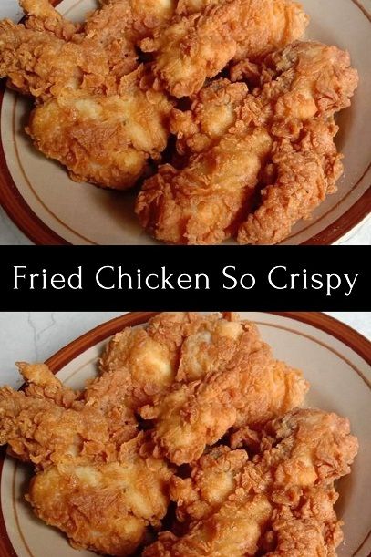 Fried Chicken With Flour, Best Fried Chicken Recipe, Kfc Coleslaw Recipe, Easy Fried Chicken, Fried Chicken Recipe Southern, Chicken Recipies, Fried Foods, Crispy Fried Chicken, Southern Food