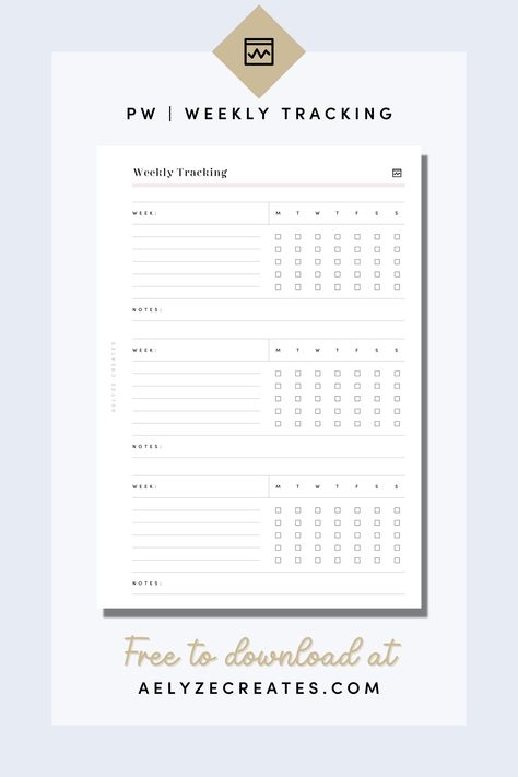 Free printable planner inserts - Personal wide - Weekly trackers Free Planner Inserts, Personal Planner Inserts, Free Printable Planner, Diary Planner, Planner Inserts Printable, Planner Printables Free, Free Planner, Printable Pages, Planner Inserts