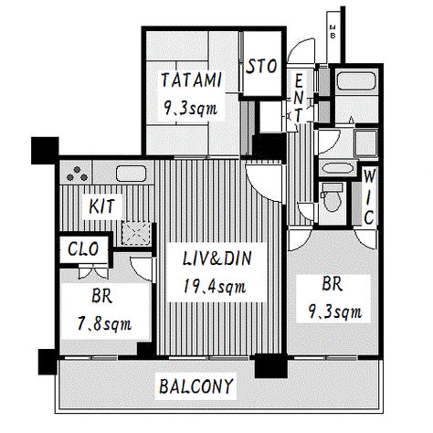 Japanese apartment Tiny Japanese Apartment Floor Plans, Small Japanese Apartment Layout, Japanese Apartment Floor Plan, Japanese Apartment Design, Japanese Apartment Layout, Japanese Home Layout, Apartments In Japan, Japanese Apartment Decor, Apartment In Japan