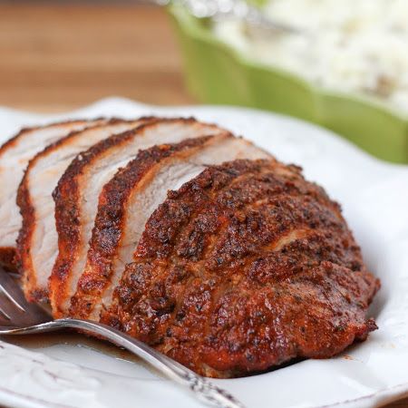 Herb Rubbed Sirloin Tip Pork Roast Mexican Pork Roast Recipes, Mexican Pork Roast, Mexican Pork Tenderloin, Honey Pork Roast, Sirloin Roast Recipes, Pork Sirloin Roast, Mexican Spice, Pork Sirloin, Mexican Pork