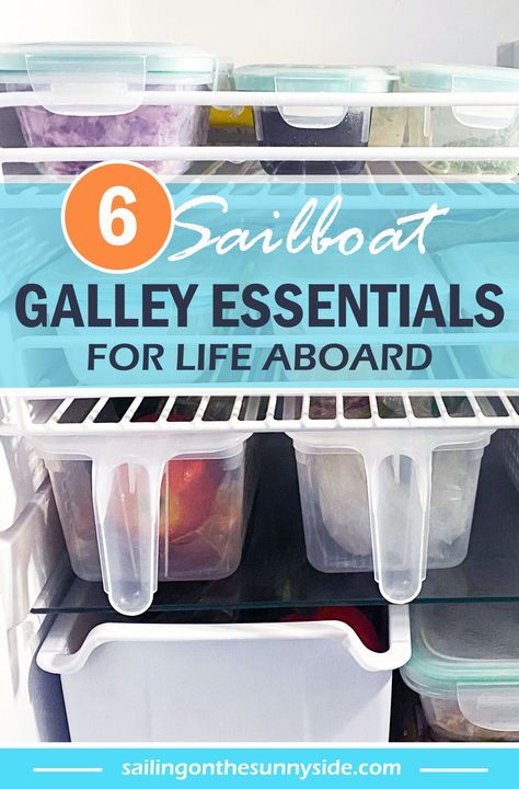 Catamaran Decorating Ideas, Boat Galley Ideas, Boat Galley Organization, Boat Kitchen Ideas, Boat Shower Ideas, Small Boat Storage Ideas, House Boat Living, Boat Organization Ideas, Boat Storage Ideas