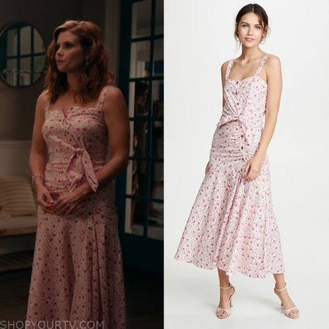 Maddie Townsend Fashion, Clothes, Style and Wardrobe worn on TV Shows | Shop Your TV Maddie Sweet Magnolias, Sweet Magnolias Show, Sweet Magnolias Outfits, Maddie Townsend, Supernatural Academy, Southern Girl Style, Artsy Fashion, Sweet Magnolias, Looks Kate Middleton