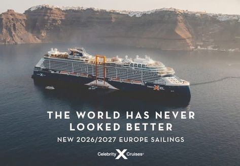 Discover the rich culture and breathtaking landscapes of Europe with Celebrity Cruises latest itineraries! 🇪🇺 From the historic ruins of Rome to the picturesque coastline of Santorini, this is the trip of a lifetime. Ready to explore? Book your European adventure today! Travel with Tia (574) 260-1327 travelwithtia@yahoo.com http://www.Mevagents.com/agent/tmead Pictures Of Beautiful Places, Fun Fact Friday, Celebrity Cruises, Service Trip, Breathtaking Landscapes, Caribbean Islands, Cruise Vacation, The Trip, Travel Agency