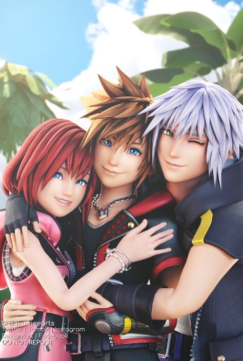 ⚜️ mana mana ⚜️ (@mana_chan__) / Twitter Kh Wallpaper, Kairi And Sora, Sora Kh3, Sora Riku Kairi, Hearts Video, Riku X Sora, Sora X Kairi, Sora Kairi, Sora And Kairi