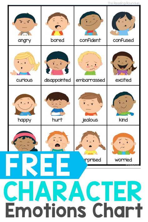 Printable Emotions Chart, School Counselor Posters Free Printable, Kindergarten Feelings Chart, Free Printable Emotions Chart, Prek Feelings Chart, Emotion Chart Preschool, Feelings Chart For Preschool, Kindergarten Emotions Free Printable, Visual Emotions Feelings Chart