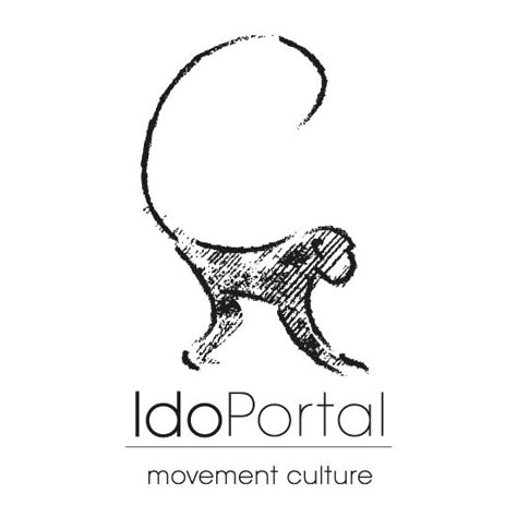 Ido Portal | Movement Culture | Culture Dancing Monkey Tattoo, Minimalist Monkey Tattoo, Monkey Silhouette Tattoo, Monkey Symbolism, Gymnastics Motivation, Strength Training Quotes, St Pierre Ufc, Functional Training Gym, Portal Logo