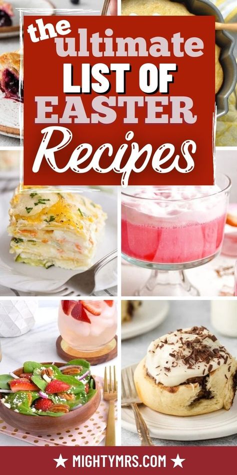 Light Easter Desserts, Easter Food Ideas Dinner, Easter Recipes Ideas Dinner, Desserts Easter, Feeding Picky Eaters, Easter Side Dishes Recipes, Easy Easter Dinner, Food Easter, Easy Easter Recipes