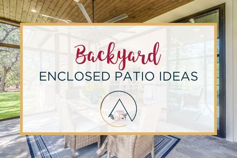 25 beautiful backyard enclosed patio ideas. Screened in patios, small patio spaces, modern patios, rustic patios, and much more... Enclosed Patio Ideas, Small Patio Spaces, Easy Patio, Rustic Patio, Enclosed Patio, Patio Curtains, Screened In Patio, Patio Makeover, Modern Patio