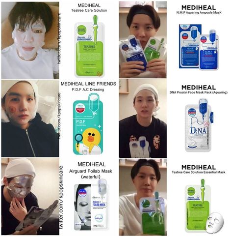 Bts Face Mask, Bts Makeup, Basic Skin Care Routine, Perfect Skin Care Routine, Sheet Masks, Kpop Funny Bts, Bts Imagine, Bts Funny Moments, Skin Care Remedies