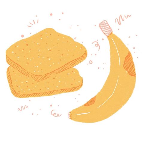 Lockdown Capsule illustration series: good ol' banana bread! Banana Bread Illustration, Capsule Illustration, Bread Illustration, Flow Magazine, Illustration Series, Editorial Illustration, Banana Bread, Digital Illustration, Anthropologie