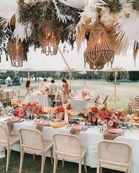 Steph Claire Smith, Summer Wedding Reception, Boho Wedding Theme, Smith Wedding, Greenhouse Wedding, Bridal Table, Boho Wedding Inspiration, Event Floral Design, Luxe Wedding