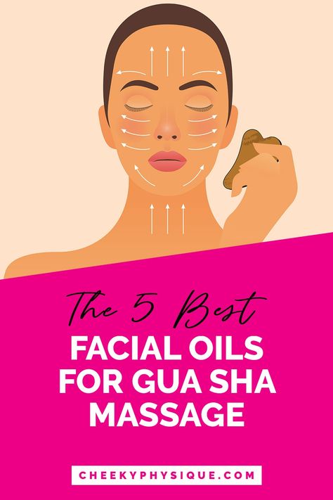 Looking to achieve maximum benefits from gua sha massage? The secret is to use the correct face oil. Here are the 5 best oils to use for a gua sha facial. Best Facial Massage Oil, Facial Massage Oil Diy, Oil To Use With Gua Sha, Best Facial Oil For Gua Sha, Face Oils For Gua Sha, Gu Sha Facial, Facial Stone Massage, Guasha Face Oil, Gua Sha Face Oil