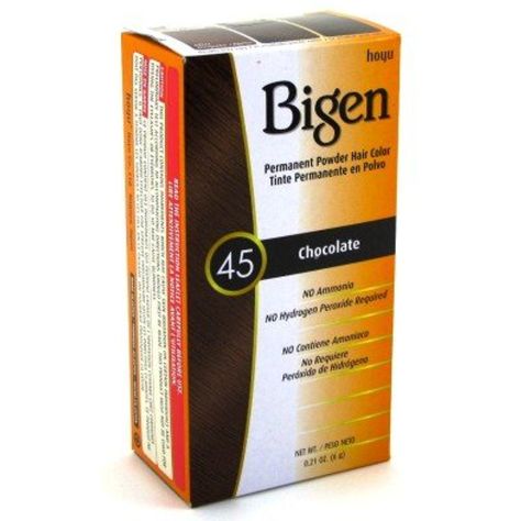 Bigen Powder Hair Color  #PersonalCare Bigen Hair Color, Hair Color Chocolate, Hair Color Black, Semi Permanent Hair Color, Light Hair Color, Color Your Hair, Permanent Hair Color, Color Powder, Natural Hair Color