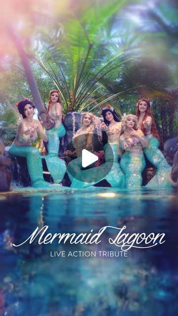 Lily on the Moon 🌙 on Instagram: "Happy International Mermaid Day ! 🎉🧜‍♀️ 
Perfect occasion to post this video: 2 years of work in 2 minutes 😱
🧜‍♀️ @lexiemermaid @lily_on_the_moon @mermaidceline @nikitacosplay @itsgarance @nadcosplay
🧝@blondie_cosplay 
💄@bodypaintlab 
🌴@centerparcs_erperheide 
🎥 @simeonjanssens
🎶 noi_ortiz_perez_music_composer 📋 @hello.itshanie
🧵🪡 Costumes handmade by each mermaid/cosplayer
📍Full video on Lexie Mermaid’s YouTube channel
#mermaid #mermaids #internationalmermaidday #mermaidlagoon #cosplay #peterpan #peterpanmermaids" Lagoon Mermaid, Peter Pan Live Action, Rani Mermaid Lagoon, Real Mermaid Videos, Mermaid Transformation Gif, Peter Pan Mermaids, Peterpan Mermaid Lagoon, Real Life Mermaids, Mermaid Lagoon