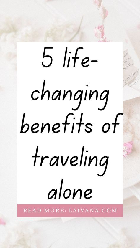 Learn how traveling alone can change your life, what are the benefits of solo traveling, what you will gain from a solo adventure, tips to make the most out of solo trip, and why you should travel on your own. If you want to learn more about solo traveling and all the benefits of traveling alone, this post if for you. Benefits Of Traveling, Traveling Alone Tips, Solo Quote, Tips For Traveling Alone, Vacation Alone, Traveling By Yourself, Solo Vacation, Solo Traveling, Solo Travel Quotes