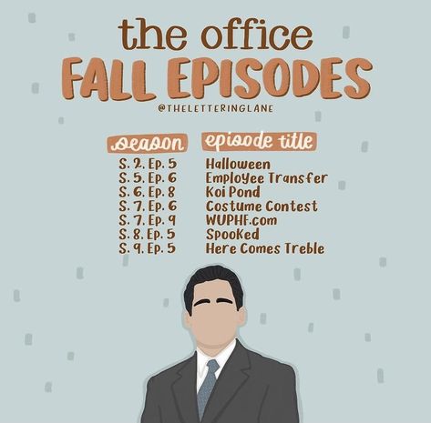 The Office Thanksgiving Episode, The Office Halloween Episodes, Fall Episodes, The Office Halloween, Best Thanksgiving Movies, Thanksgiving Movies, Fall Self Care, Halloween Episodes, Threat Level Midnight