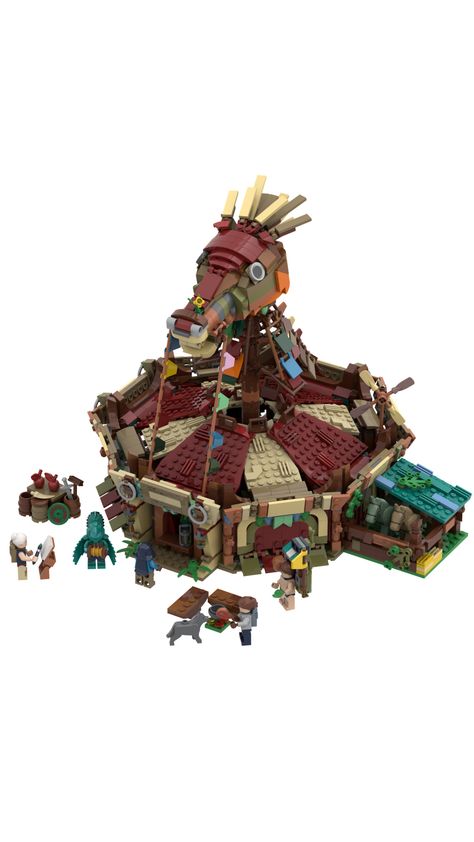 Zelda Botw Minecraft, Lego Zelda, Lego Zelda Breath Of The Wild, Zelda Botw Fairy Fountain, Zelda Botw Environment Art, Zelda Breath Of The Wild Shrine Map, Avatar Legend Of Aang, Lego Lovers, Micro Lego