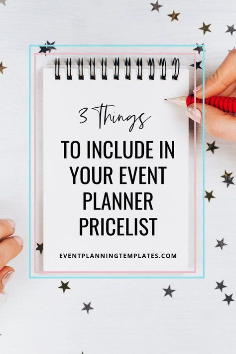 Whether you’re just starting an event planning business or you’re an existing planner, knowing what to include in your event planner price list is important for bookings. Your event planner price list is one way to inform potential clients who have not officially been sent a proposal. Event Planner Price List, Wedding Planner Templates, Becoming An Event Planner, Wedding Planner Checklist, Wedding Planner Business, Event Planning Template, Wedding Planning Business, Planning Business, Price List Template