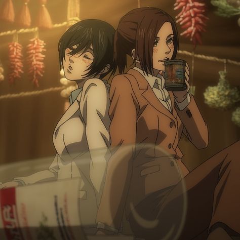 Mikasa And Sasha, Sasha Blouse, Levi Mikasa, Anime Hands, Naruto Oc Characters, Eren And Mikasa, Picture Icon, So Real, Attack On Titan Art