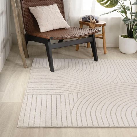 Amazon.com: JONATHAN Y SCN100B-8 Skagen Minimalist Curve Geometric Indoor Area Rug, Modern, Contemporary, Coastal, Geometric, Bohemian, Bedroom, Kitchen, Living Room, Non Shedding, Ivory/Cream, 8' x 10' : Home & Kitchen Boho Chic Interior, Coastal Area Rugs, Target Rug, Cream Area Rug, Skagen, Geometric Area Rug, Furniture Removal, Outdoor Area Rug, Indoor Outdoor Area Rugs